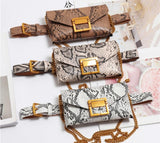 Snake Design Waist Bag for Women -PALWB001
