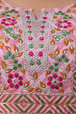 PC PINK DESIGNER KURTI PANT AND DUPPATTA-MADHKPD001