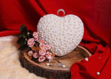 KARWACHAUTH SPECIAL HEART CLUTCH BAG FOR GIFT-MOEHG001