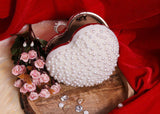 KARWACHAUTH SPECIAL HEART CLUTCH BAG FOR GIFT-MOEHG001