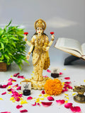LAKSHMI MATA DIVINE FIGURINE IN MARBLE DUST-PRIYANLM001