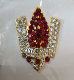 Stone work done Thrinama Thilaka for kalsha coconut for Puja-SNTT001