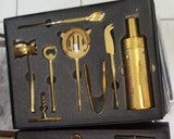 ELEGANT BAR ACCESSORIES SET OF 8 PCS-RAJABAS001