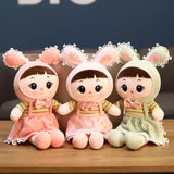 Easter Bunny Plush Toys Easter Rabbit Decor Girls Princess Dolls-SARADK001EB