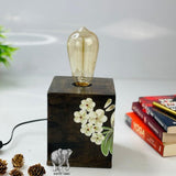 Wooden Uplighter Bella and Bloom Table Lamp Modern Design-SKDTL001BB