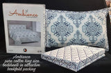 AMBIENCE BY HANDLOOM HUB  KING SIZE COTTON  BEDSHEET SET-PANIPBSS001LBL