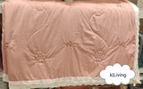 DAISY , Double Bed super soft ac comforter that comes with elegant  embroidery and lace- PREETDBC001