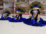 Beautiful Poshak in shanil fabric with Peacock Rath theme -POSHPR001