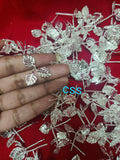 108 , GERMAN SILVER THULASI DALALU FOR PUJA-CZYTD001