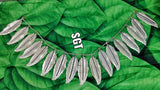 GERMAN SILVER MANGO LEAVES DESIGN THORAN FOR DOOR DECORATION-SNDD001S