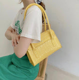 New Fashion Crocodile Pattern PU Leather Female Handbag-FB001HBY
