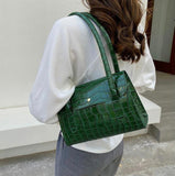 New Fashion Crocodile Pattern PU Leather Female Handbag-FB001HBG