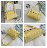 New Fashion Crocodile Pattern PU Leather Female Handbag-FB001HBY