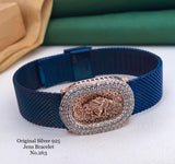 ORIGINAL SILVER BRACELET FOR MEN -MOEBM001BL