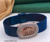 ORIGINAL SILVER BRACELET FOR MEN -MOEBM001BL