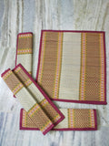 Elegant Puja Asan or Chatai /Pooja Mat For Sankranti-SKDPA001E