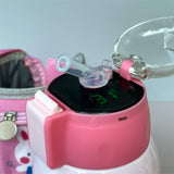 500 ML KIDS HANGING SIPPER BOTTLE WITH DUAL CAPS AND TEMPERATURE CHECK -PANIPWB001