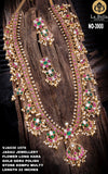VEERANGANA, LONG JADAU NECKLACE SET FOR WOMEN -SAYDVNS001