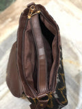 BLACK  WARRIOR SLING IKAT SLING BAG FOR WOMEN -PANIPWBS001B