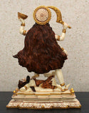 GODDESS KALI MAA STATUE IN FINE GOLD  PAINTING-ANUBKM001