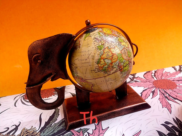 Baby Elephant With a revolving tummy Globe-PALETG001