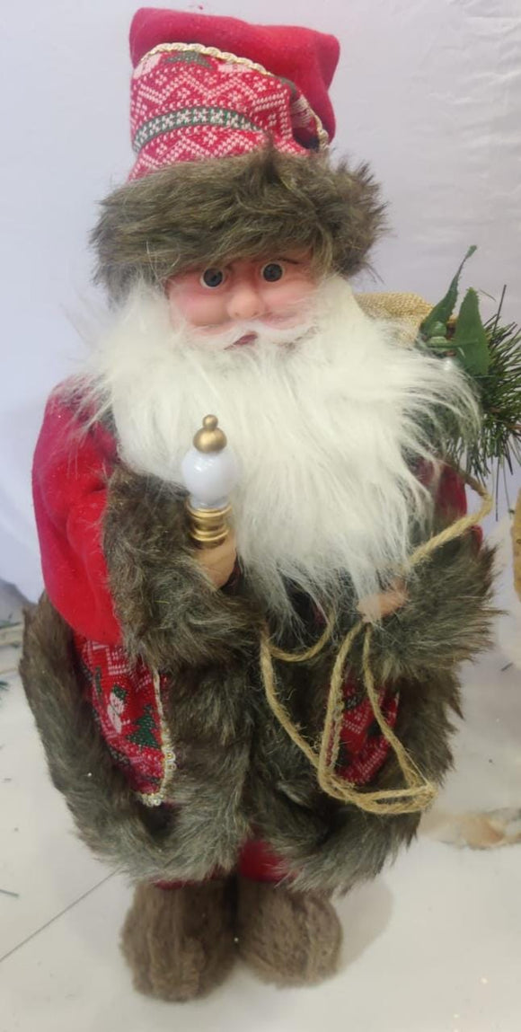 2 FEET TALL RED SANTA CLAUS FOR CHRISTMAS DECORATION-PANIP001SCR