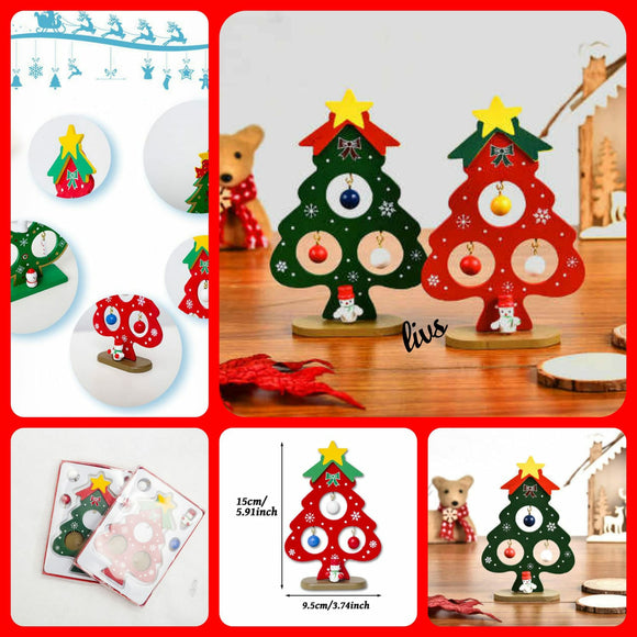 Wooden Christmas Decorative Tree -PANI001CT1