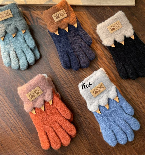 CHRISTMAS SPECIAL WOOLEN GLOVES FOR KIDS-PANI001WG