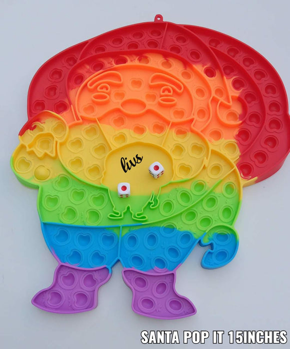CUTE SANTA POP IT CHRISTMAS GIFT FOR CHRISTMAS  -PANI001PI