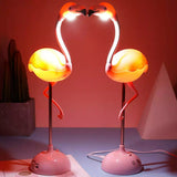 PAIR OF 2, PINK FLAMINGO DECORATIVE TABLE LAMPS -PANI01FL
