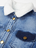 Premium Quality Fur Lining Denim Jacket for Women -RAY001DJ