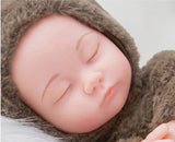 CUTE SLEEPING RABBIT BABY PLUSH TOY FOR KIDS-OKG001RB
