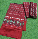 JANAKI , TRADITIONAL AUTHENTIC ORIGINAL IKAT SILK SAREE FOR WOMEN -IKAT001J