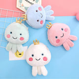 PLUSH OCTOPUS CUTE SLING BAG  FOR KIDS-ANKI001OB