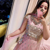 PRETTY PINK ,SELFIE KURTIZ HEAVY  PINK BRIDAL LEHENGA WITH SILVER WORK FOR BRIDES-GANN001BLPK