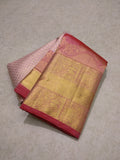 0225081 The creations of Master weavers Beautiful Pure Kanchipuram Silks, Zari Brocade Rich Borders & Grand Pallu Saree for Women-PDS001PKS