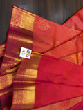 PRIYARAGINI , KANJEEVARAM BRIDAL SAREE WITH TWO GRAM GOLD WEAVES-PDS001RKSS,