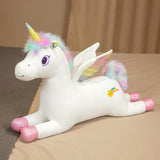 Fantastic Glow Rainbow Wings Unicorn Plush Toy Giant Unicorn Toy Stuffed Animal Doll-SKD001FH
