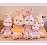 CUTE RABBIT  WITH FROCK  PLUSH SOFT TOY FOR KIDS-OKG001R