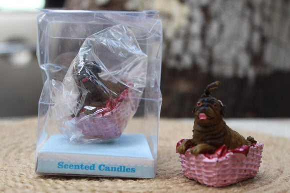 LITTLE PUG , CANDLES GALORE CUTE GIFT FOR KIDS IN GIFT PACKING-SANWA001CJ