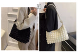 Women Bag Baguette Fashion Solid Zipper Shoulder Bags Handbags Crossbody All-match Girls Bag-PANI001HB