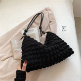 Women Bag Baguette Fashion Solid Zipper Shoulder Bags Handbags Crossbody All-match Girls Bag-PANI001HB