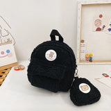 CUTE BACKPACK WITH POUCH FOR WOMEN  AND KIDS-JC001BPP