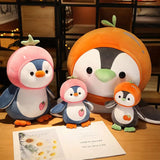 SOFT FRUIT PENGUIN PLUSH TOY FOR KIDS-OKG001FP