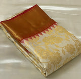 Kanchipuram pure silk handloom Saree with 2 gram pure zari-PDS001WKSS