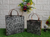 COIN DESIGN IRON BASKET SET OF 2 -MK001IB