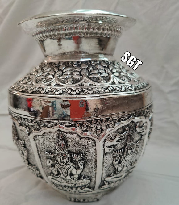Antique German silver limited edition exclusive collection Astalakshmi Kodapana -SN001ALK