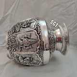 Antique German silver limited edition exclusive collection Astalakshmi Kodapana -SN001ALK