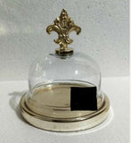Lily Glass Dome snacks/cake server-PANI001CD