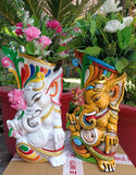 SET OF 2 , ELEGANT GANESHA PLANTER FOR YOUR GARDEN-GRIH001GP